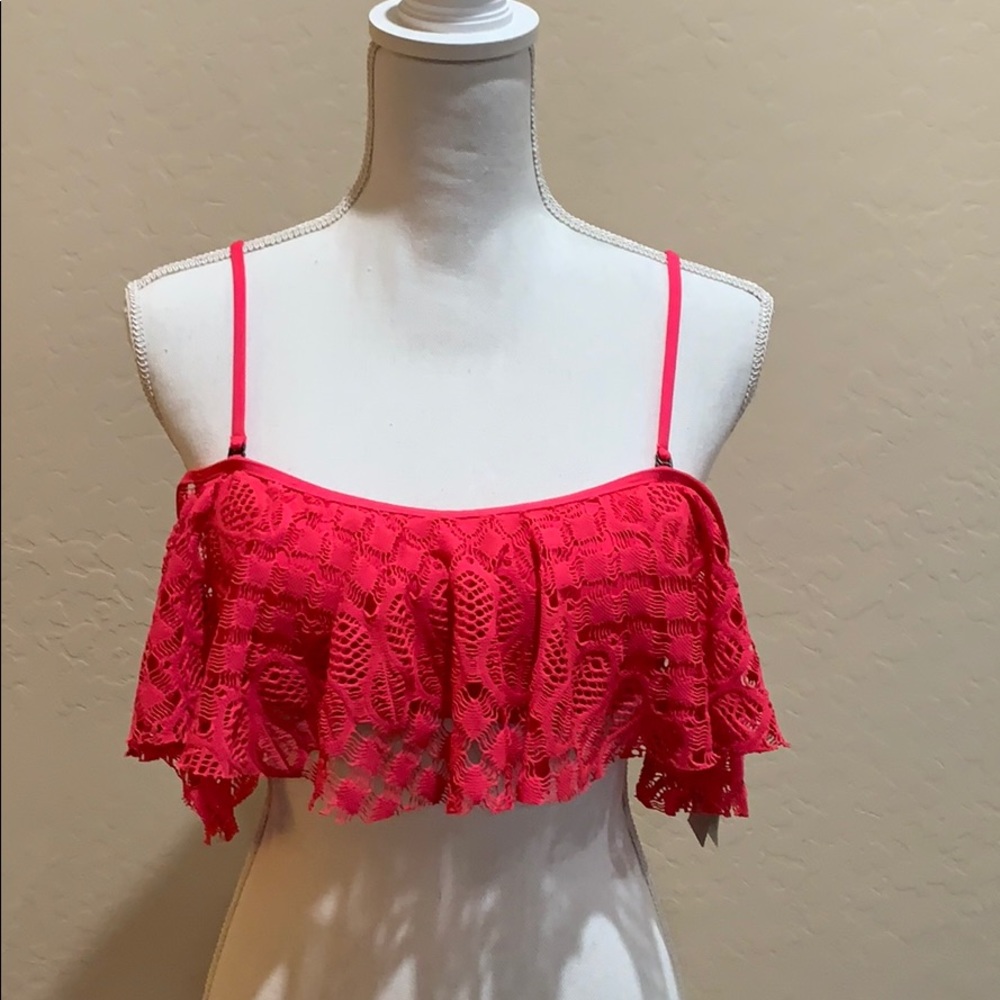 Kenneth Cole Reaction bathing suit top Size L